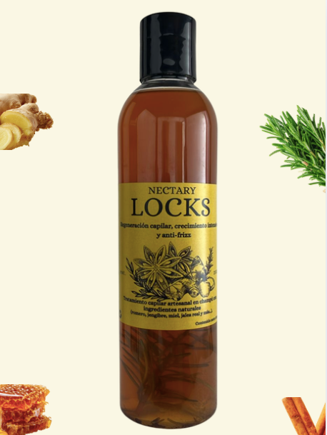 Tratamiento capilar artesanal en shampoo para crecimiento, anti frizz, anti caída y limpieza profunda. (250ml).